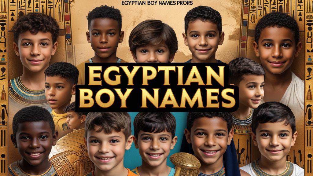 Egyptian Boy Names