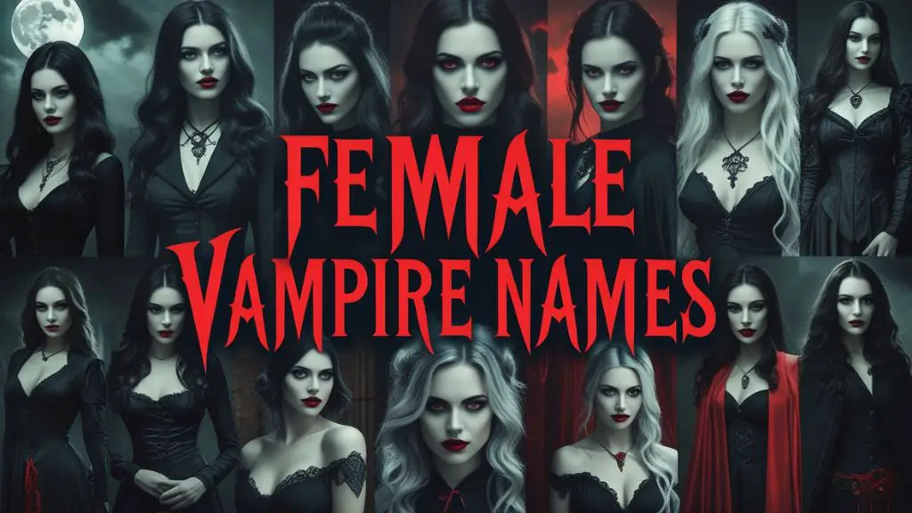 Female Vampire Names