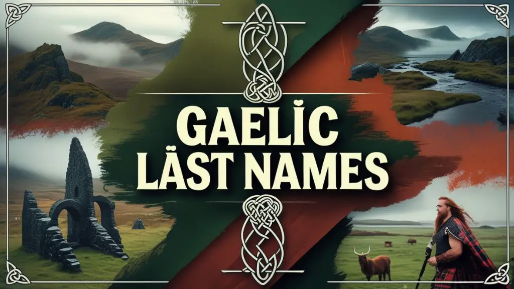 Gaelic Last Names