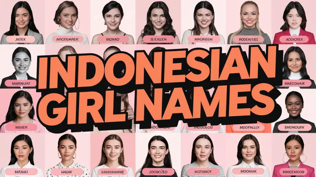 Indonesian Girl Names