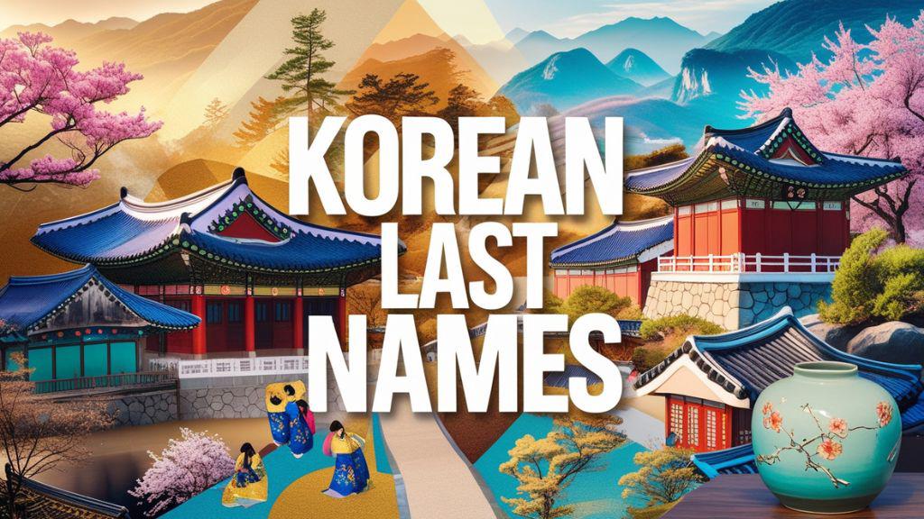 Korean Last Names