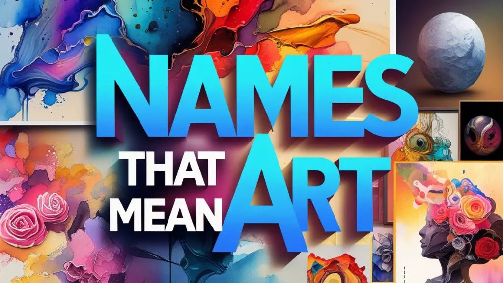 Names That Mean Art