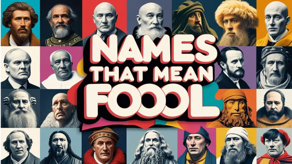 Names That Mean Fool