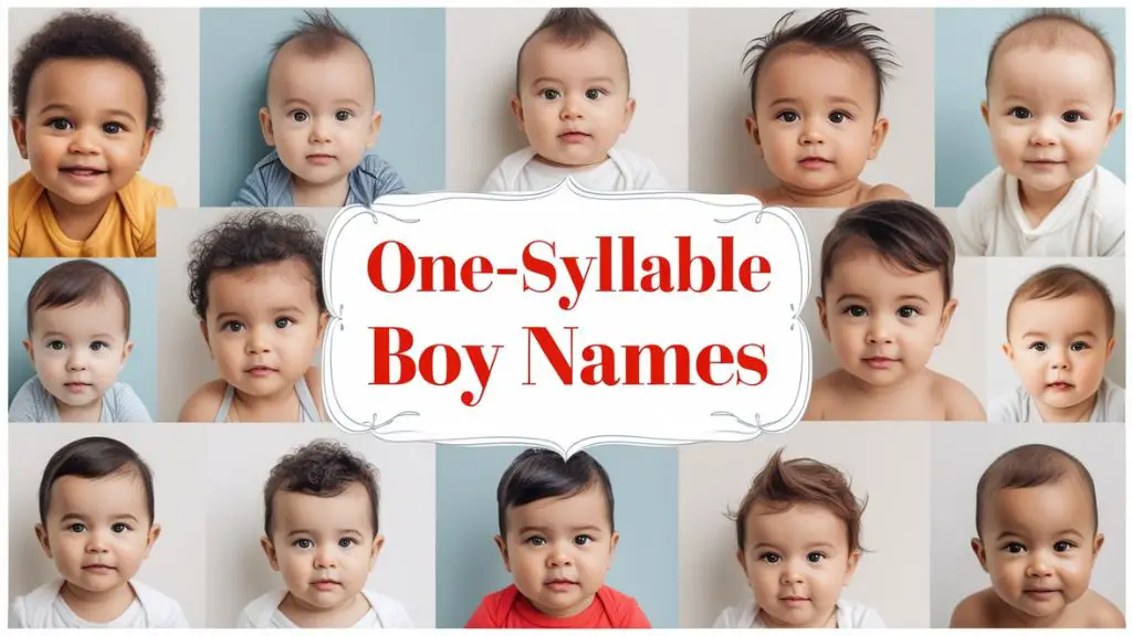 One-Syllable Boy Names