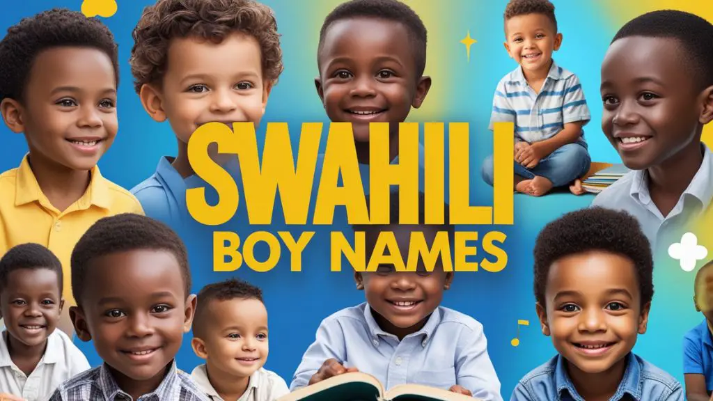 Swahili Boy Names