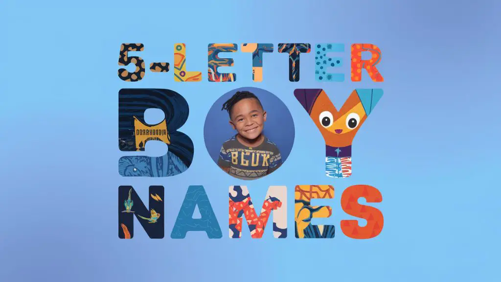 5-Letter Boy Names