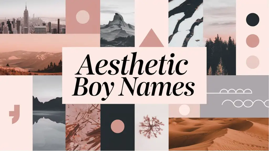 Aesthetic Boy Names