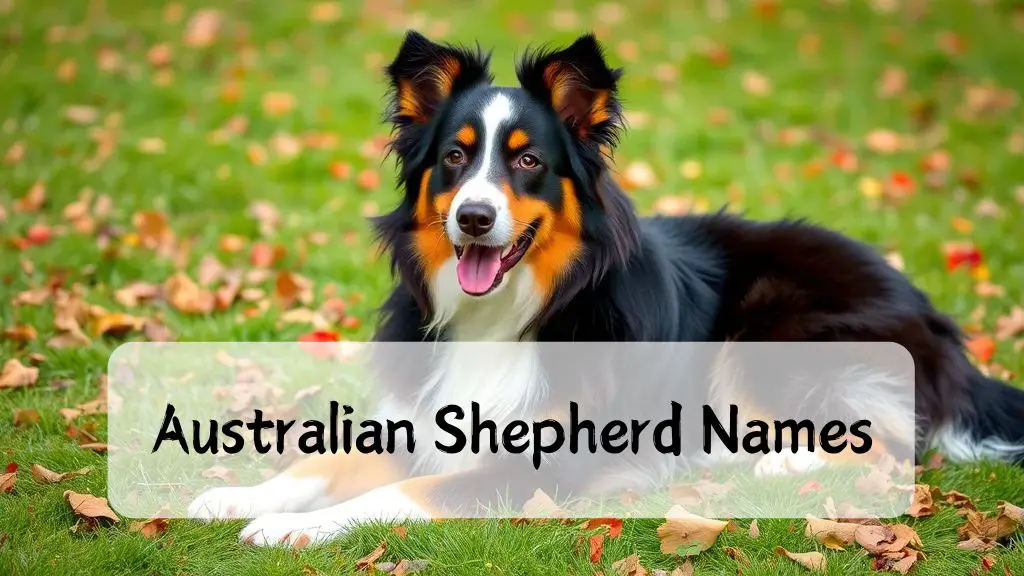 Australian Shepherd Names