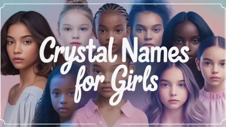 450+ Crystal Names for Girls (Gem-Inspired Baby Names with Meanings)