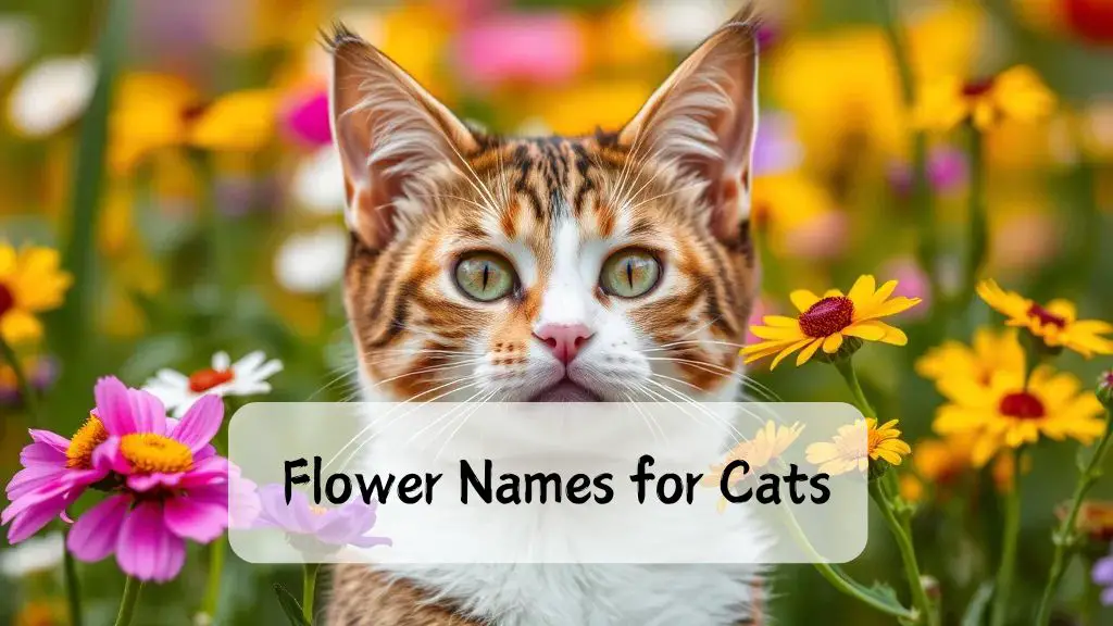 Flower Names for Cats