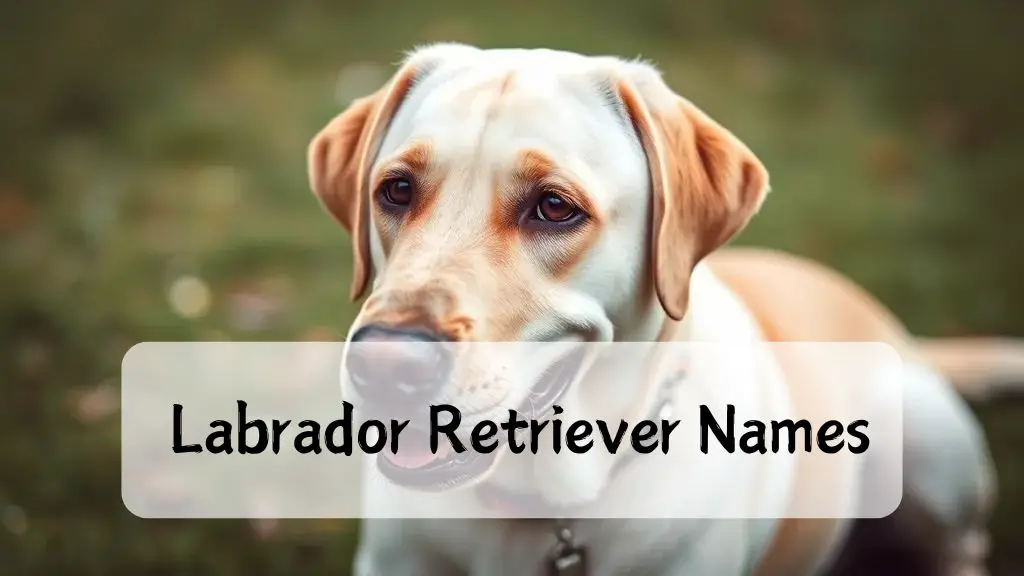 Labrador Retriever Names