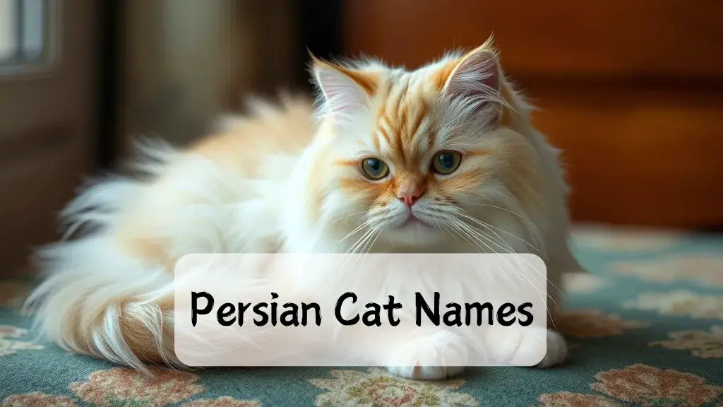 Persian Cat Names