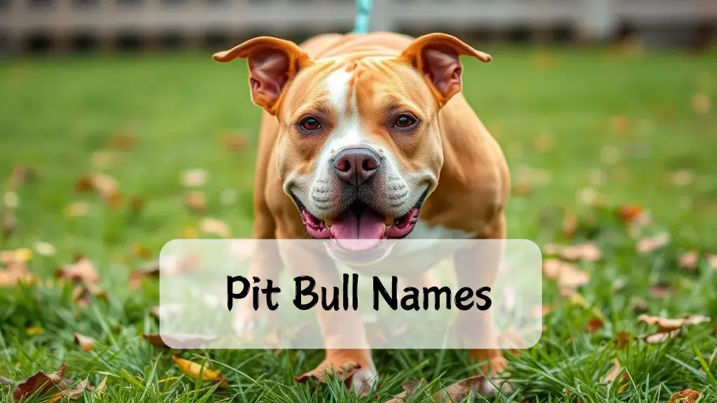 Pit Bull Names