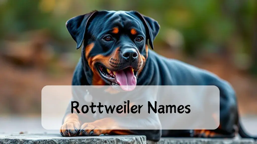 Rottweiler Names