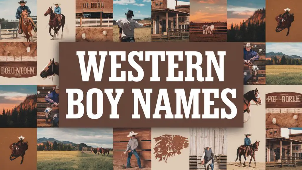 Western Boy Names