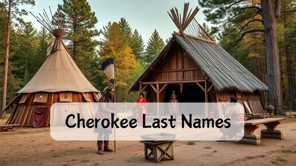 Cherokee Last Names