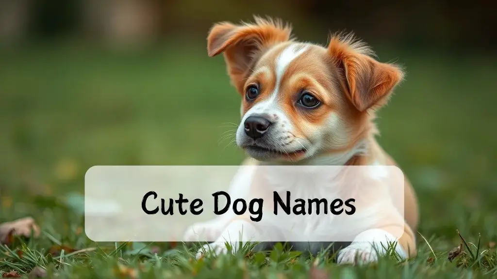 Cute Dog Names