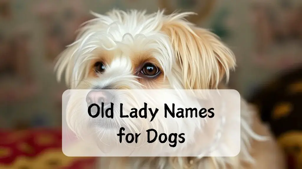 Old Lady Names for Dogs