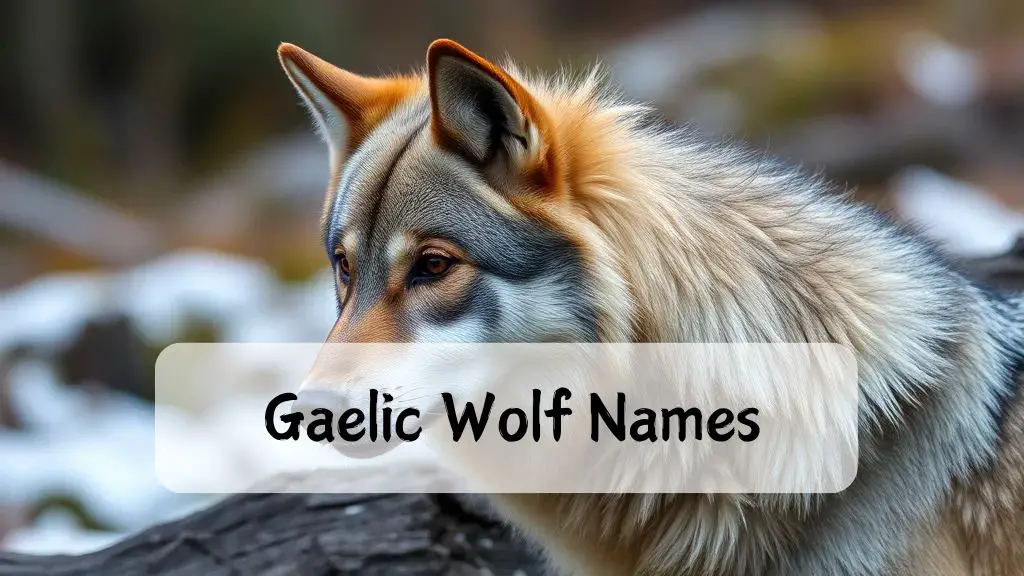 Gaelic Wolf Names