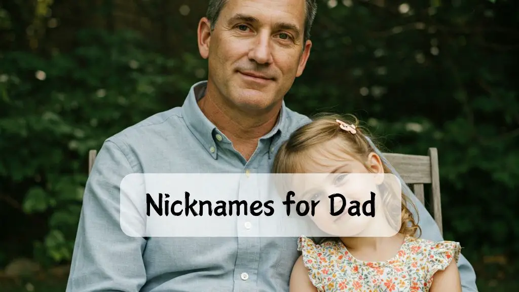 Nicknames for Dad