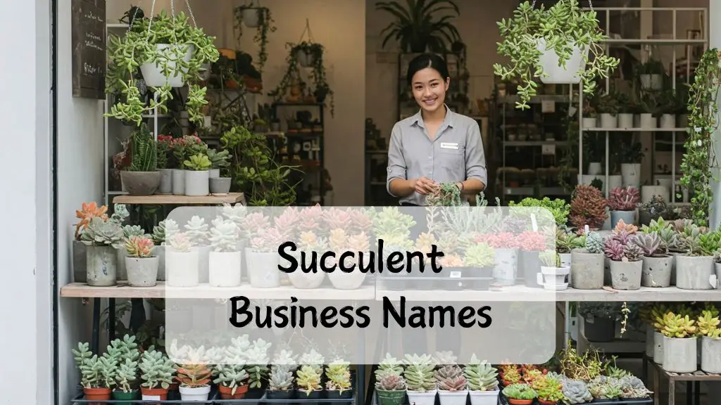 Succulent Business Names