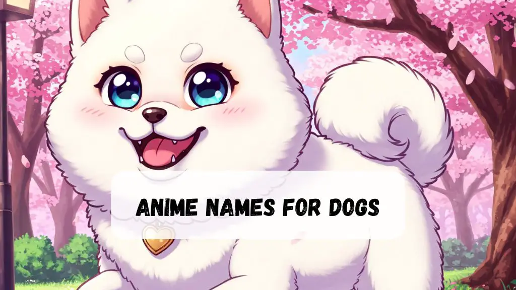 Anime Names for Dogs