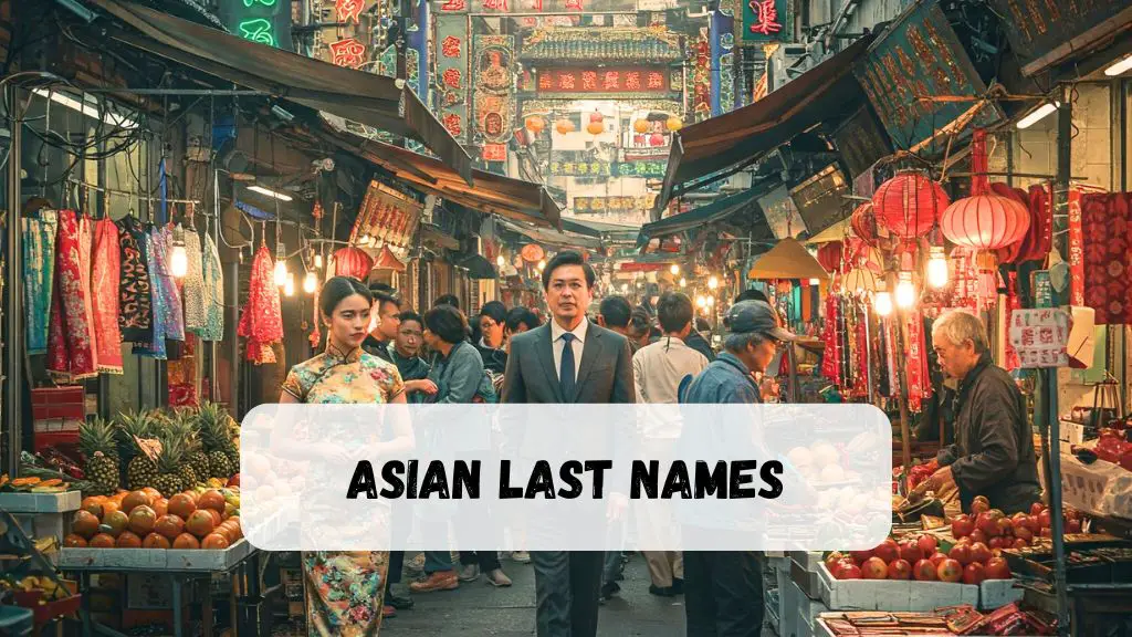 Asian Last Names