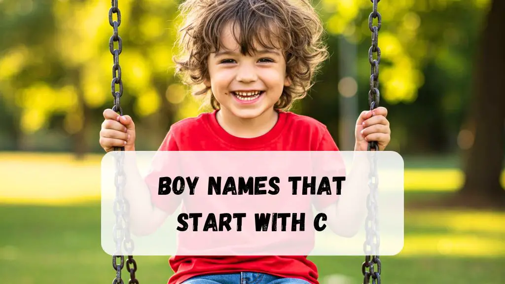 Boy Names That Start With C