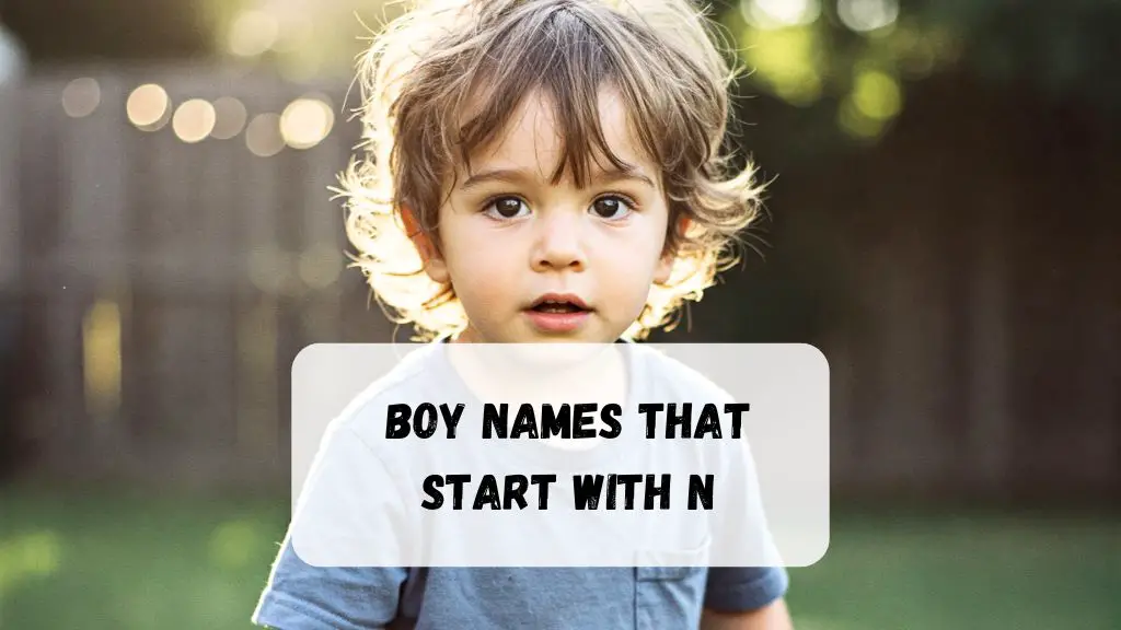 Boy Names That Start With N