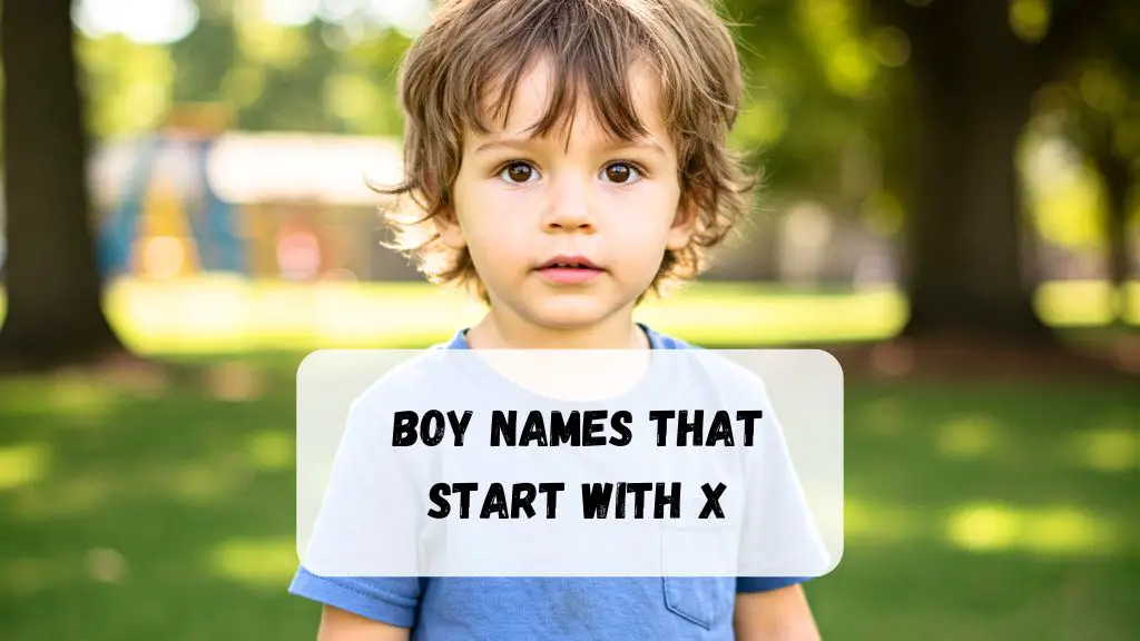 Boy Names That Start With X