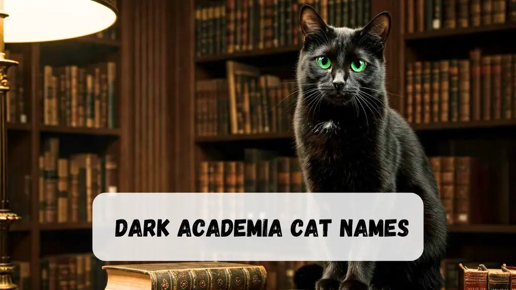 Dark Academia Cat Names