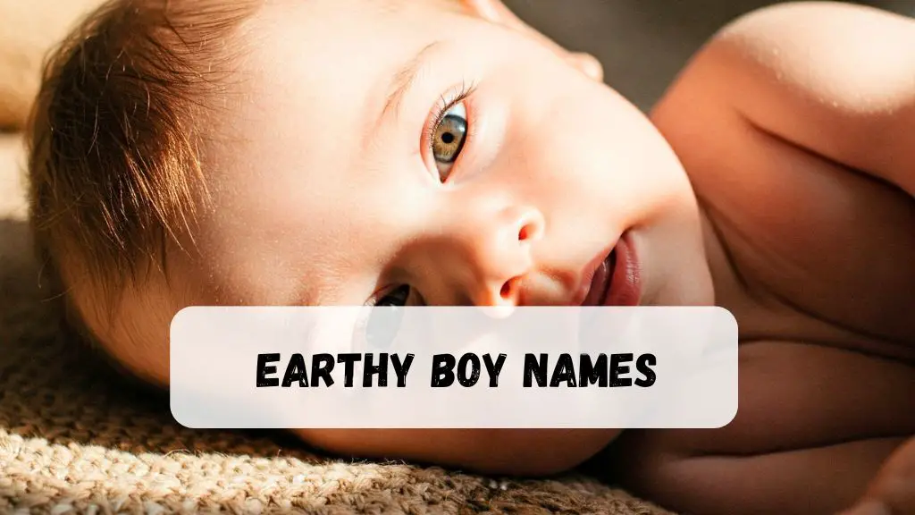 Earthy Boy Names