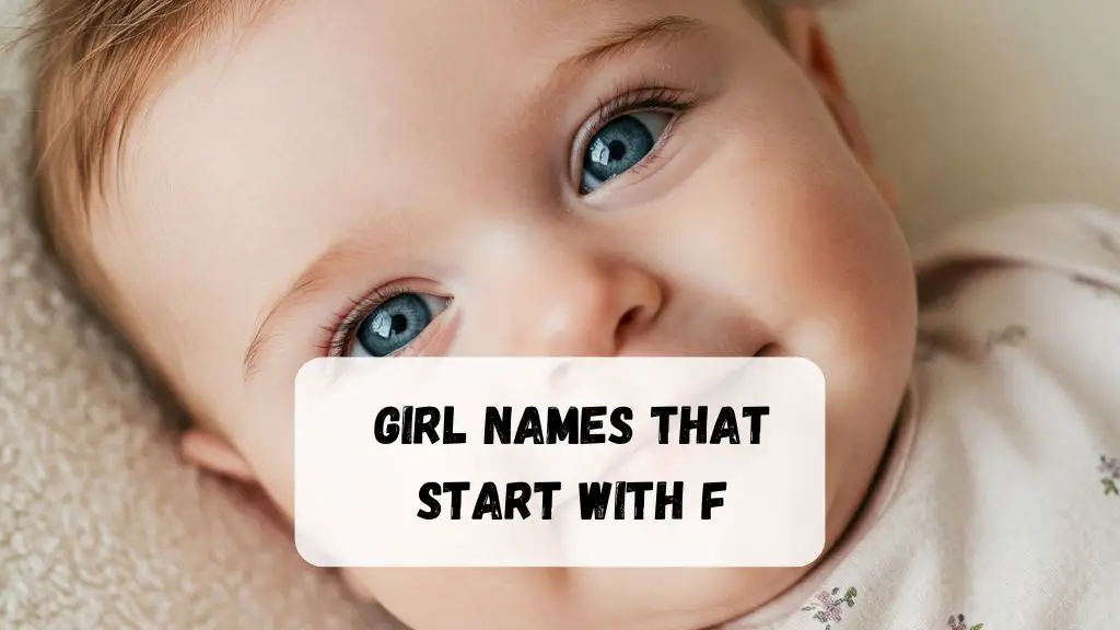 Girl Names That Start With F