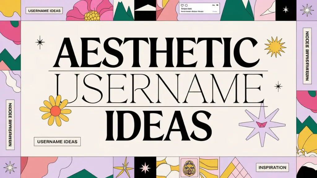 Aesthetic Username Ideas