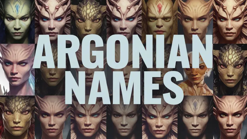 Argonian Names