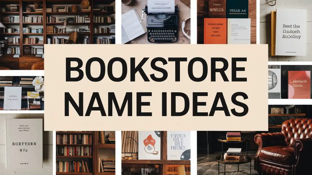 Bookstore Name Ideas