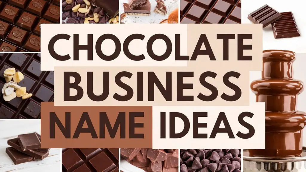 Chocolate Business Name Ideas