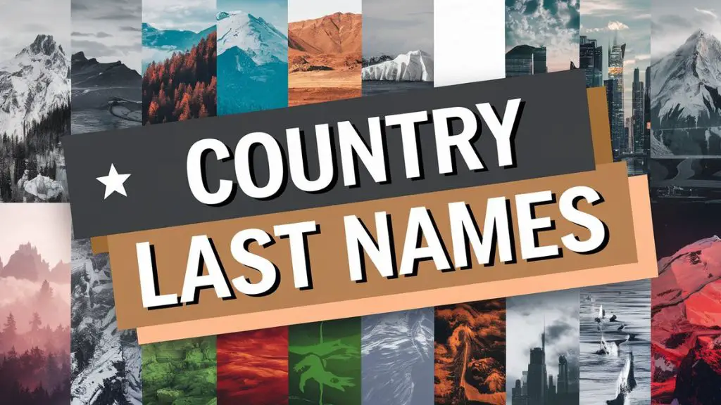 Country Last Names