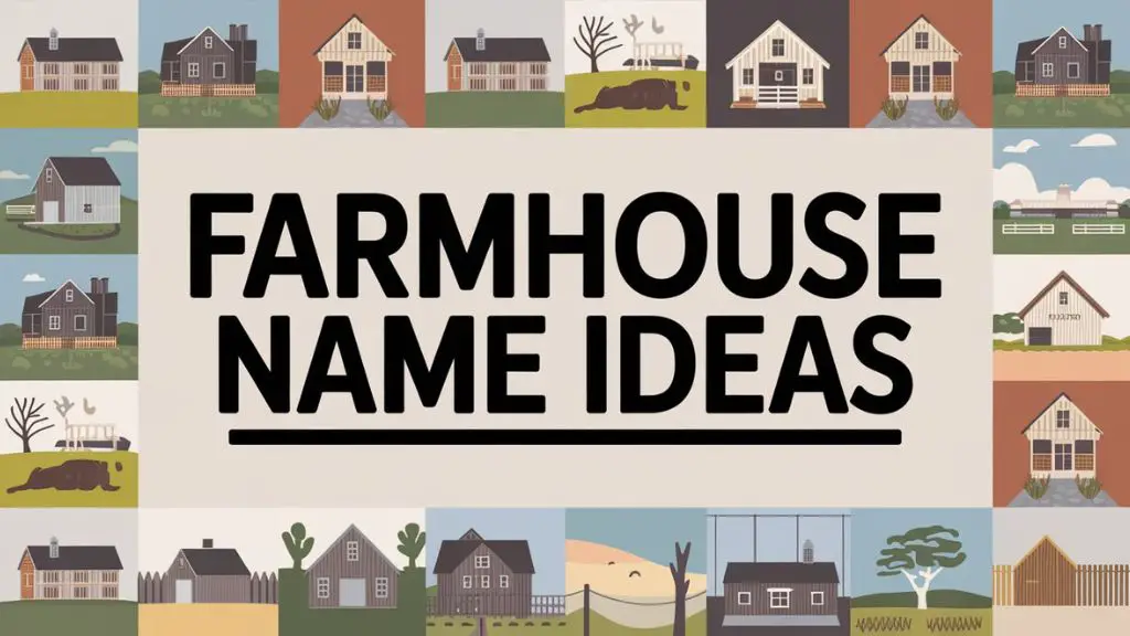Farmhouse Name Ideas