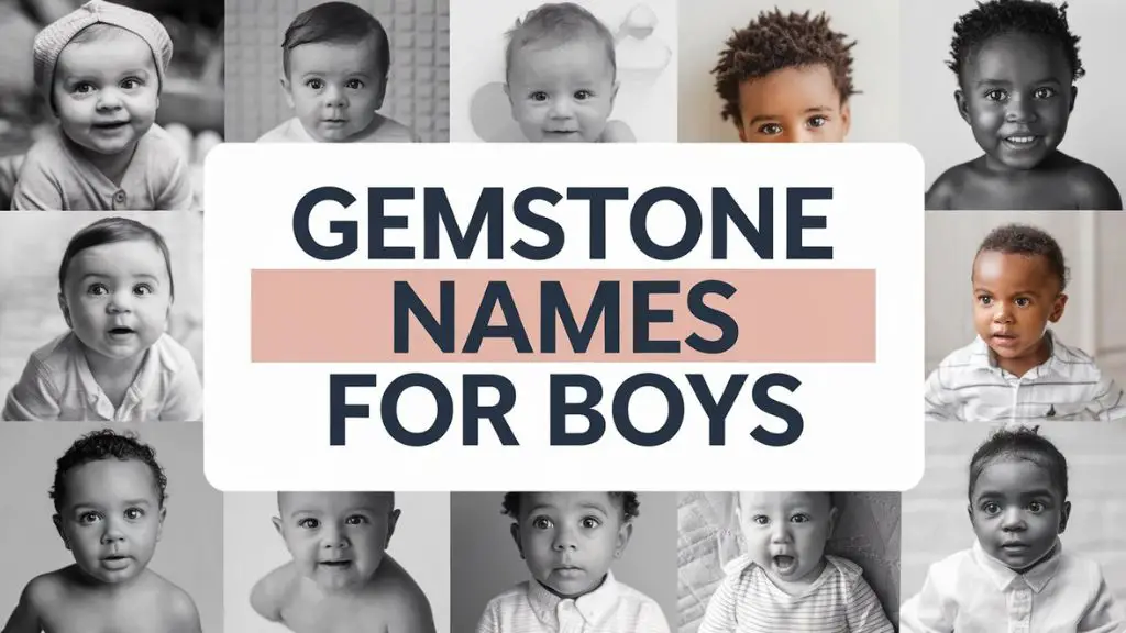 Gemstone Names for Boys
