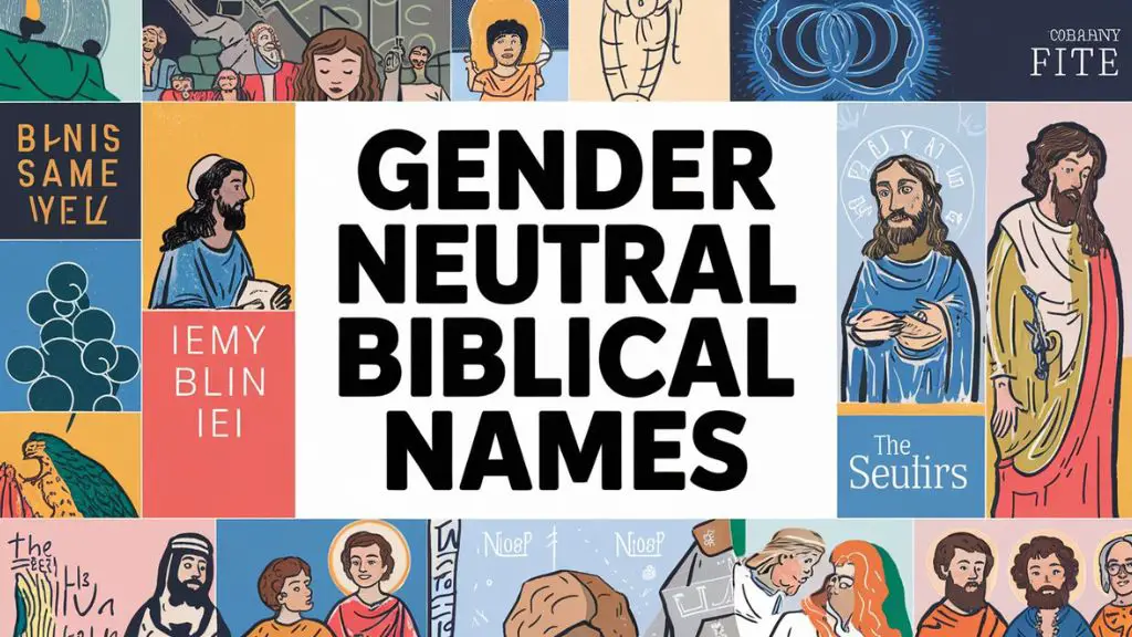 Gender Neutral Biblical Names
