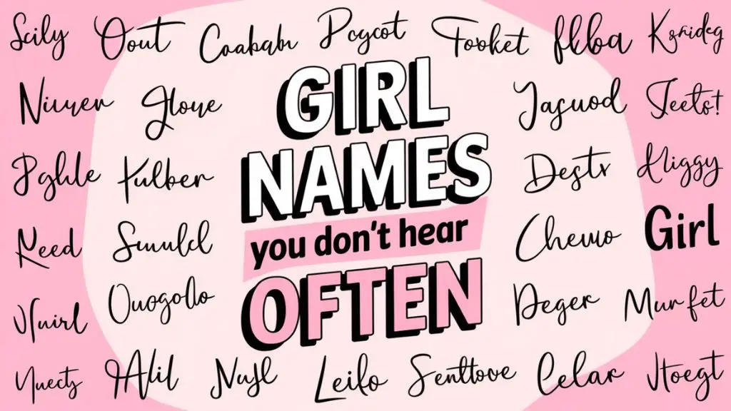 Girl Names You Don’t Hear Often