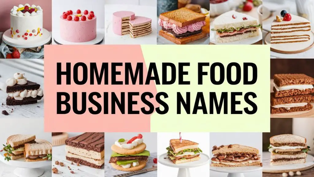 Homemade Food Business Names