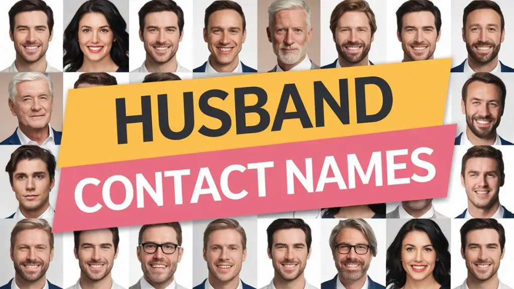 Husband Contact Names