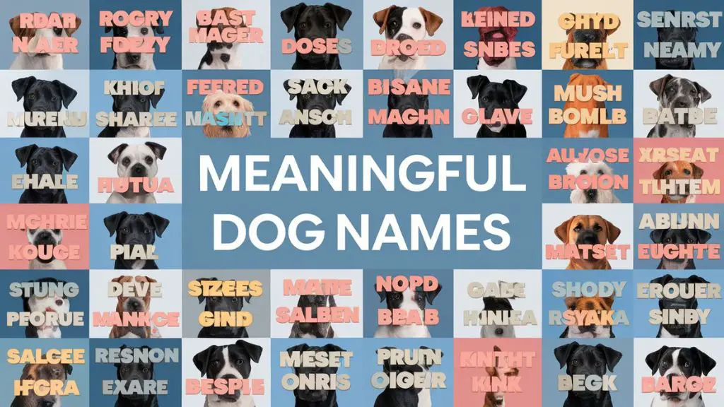 Meaningful Dog Names
