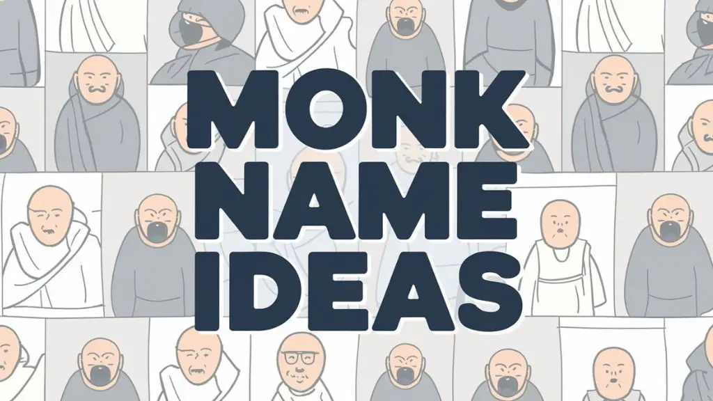 Monk Name Ideas