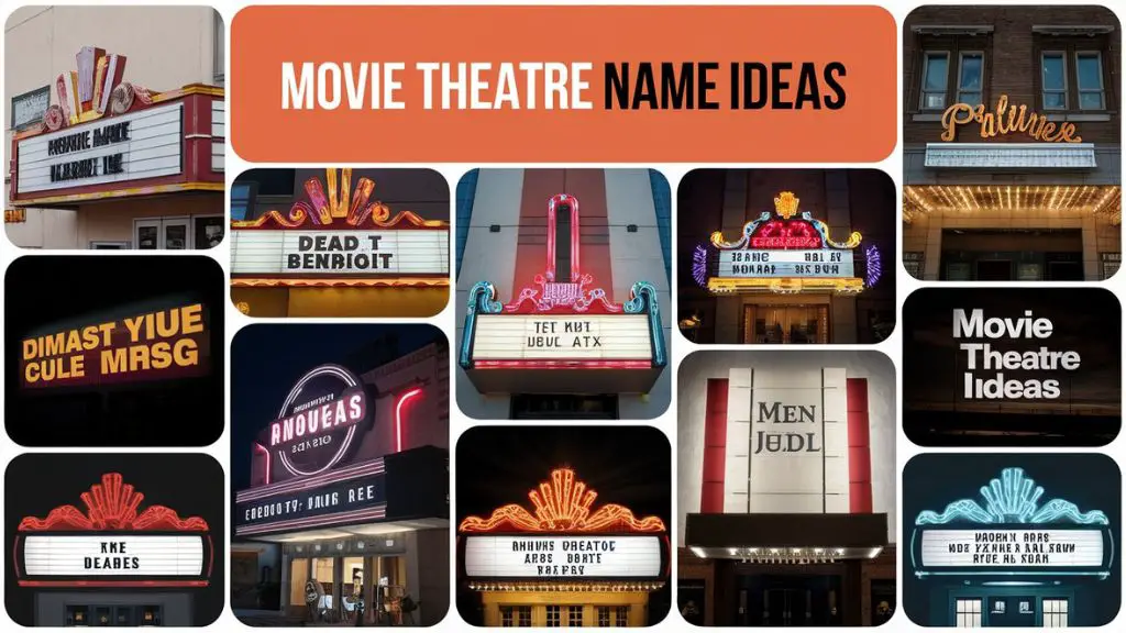 Movie Theatre Name Ideas