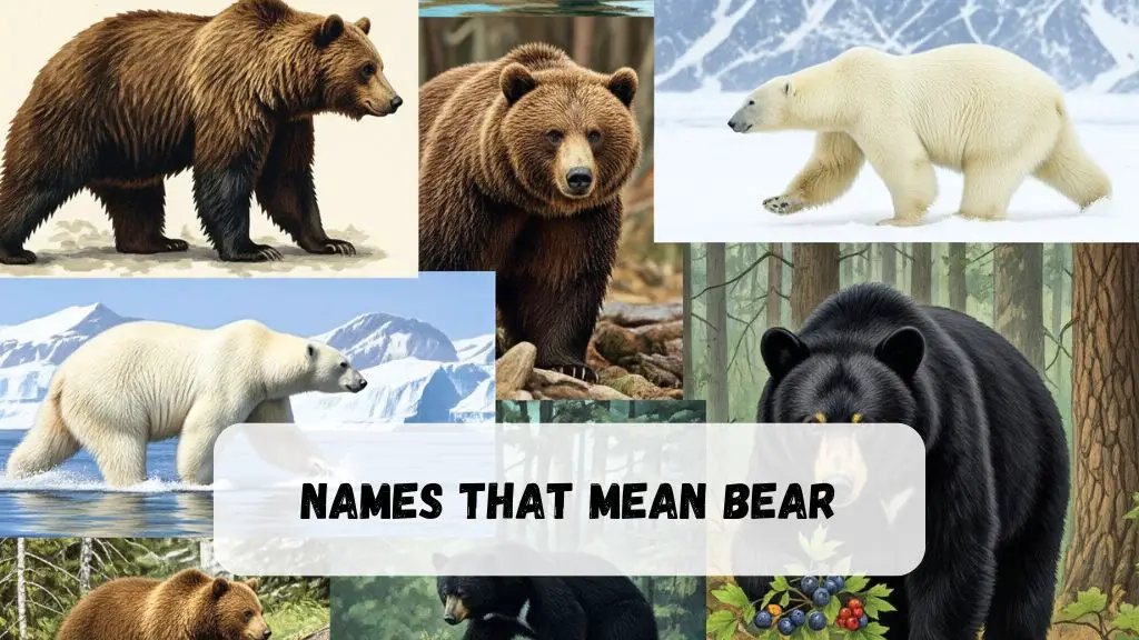 Names That Mean Bear