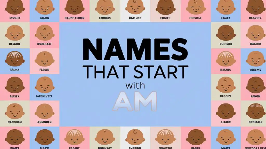 Names That Start With Am
