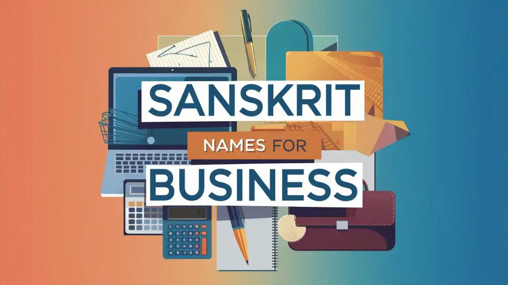 Sanskrit Names for Business